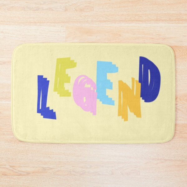 Item preview, Colorful Multicolored Lettering Spelling Legend designed and sold by Beautiful art store.