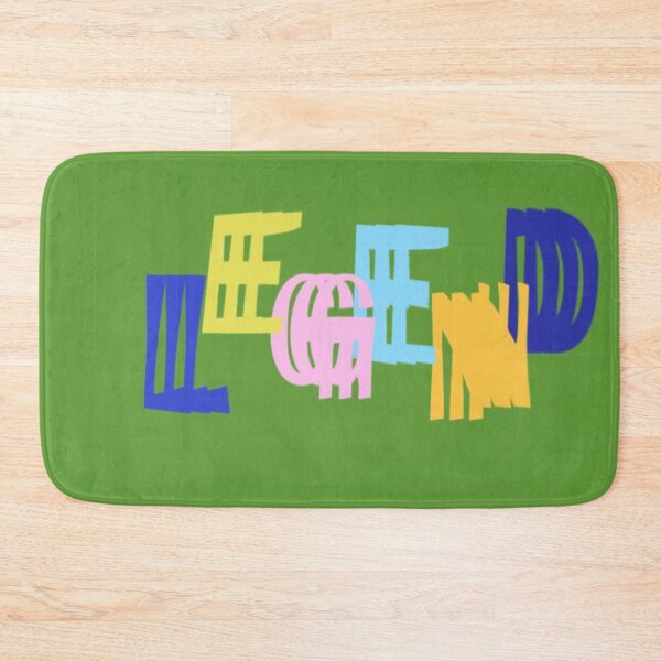 Item preview, Colorful Multicolored Lettering Spelling Legend designed and sold by Beautiful art store.