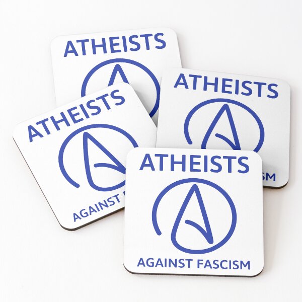 Item preview, Atheists against fascism  designed and sold by Rachel the Artist .