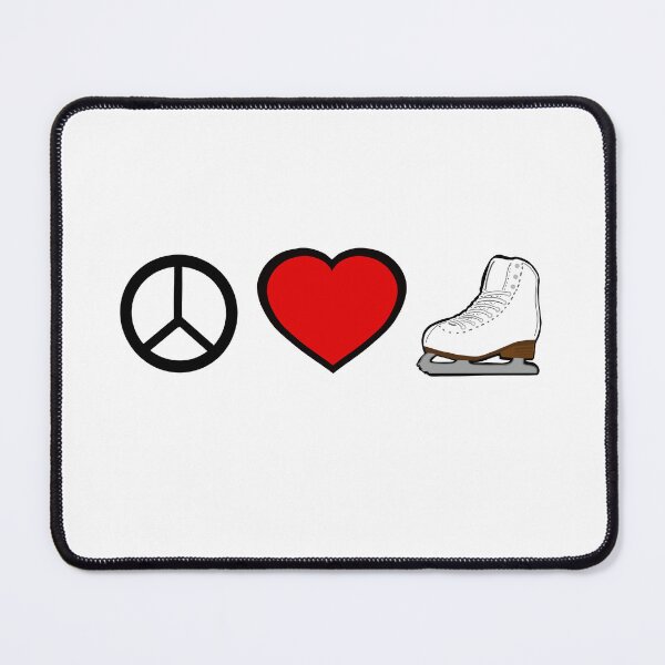 Item preview, Peace Love and Figure Skating  designed and sold by PD-Skating.