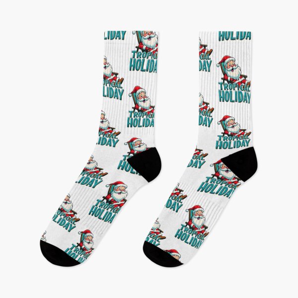 Item preview, Santa's Tropical Vacation Christmas designed and sold by Taans-Creation.