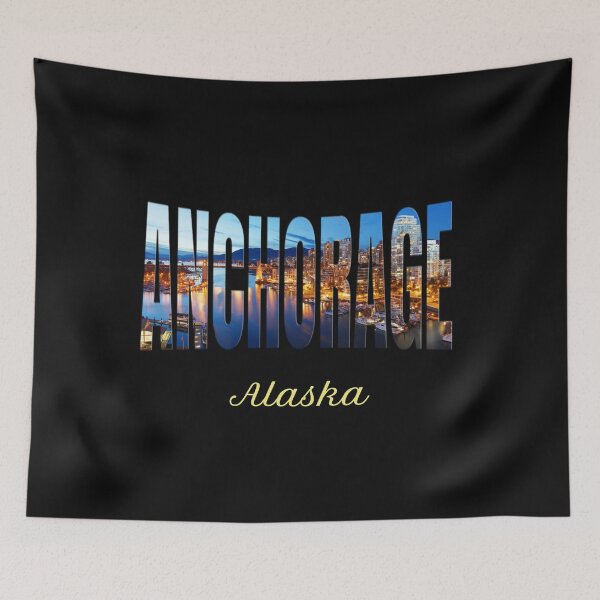 Artikelvorschau, Anchorage, Alaska - 24. April 2018: Anchorage, Alaska - 24. April 2018 entworfen und verkauft von Roland1980.