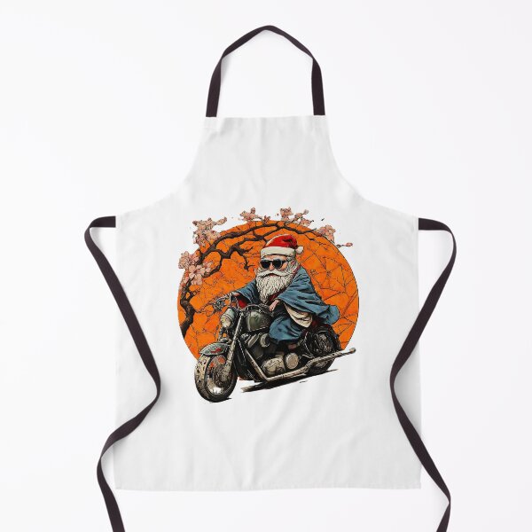 Item preview, Christmas Santa Biker , Funny Holiday Motorcycle Santa Claus , Unique Xmas Gift for Biker Fans, Cool Santa Biker Ar designed and sold by Indyadizine.