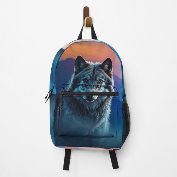 Item preview, Grey Wolf and Super Moon designed and sold by Skye Ryan-Evans.