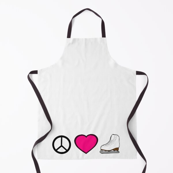 Item preview, Peace Love and Figure Skating - Bright Fuchsia  designed and sold by PD-Skating.