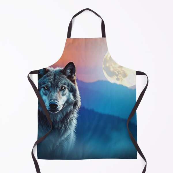 Item preview, Grey Wolf and Super Moon designed and sold by Skye Ryan-Evans.