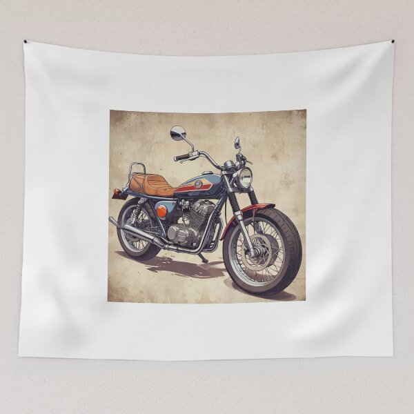 Item preview, Retro Classic Motorcycle - Vintage 80s designed and sold by BuRetro.