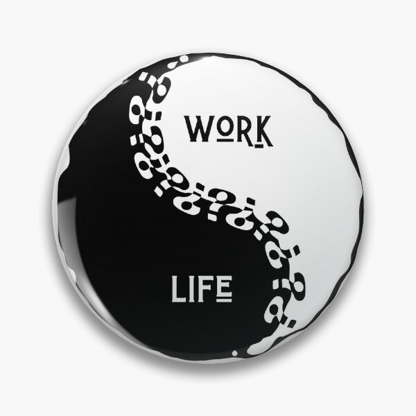 Item preview, Work Life Balance Yin Yang Art – Harmony of Opposites designed and sold by Psycho-Crazy.