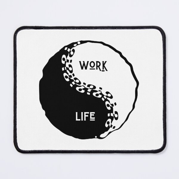 Item preview, Work Life Balance Yin Yang Art – Harmony of Opposites designed and sold by Psycho-Crazy.