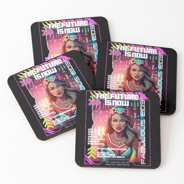 Item preview, Fabulous Cyberpunk Woman Futuristic The Future Is Now  designed and sold by Melan Designs.