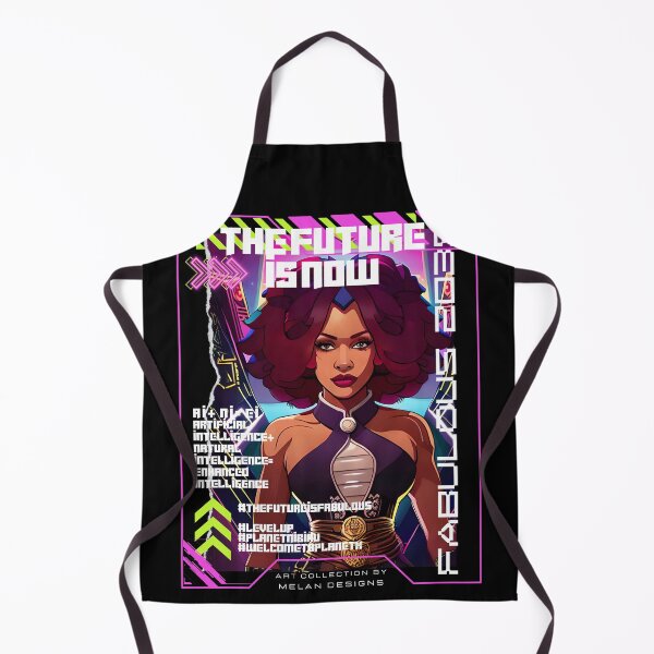 Item preview, Fabulous Cyberpunk Futuristic Woman The Future Is Now designed and sold by Melan Designs.