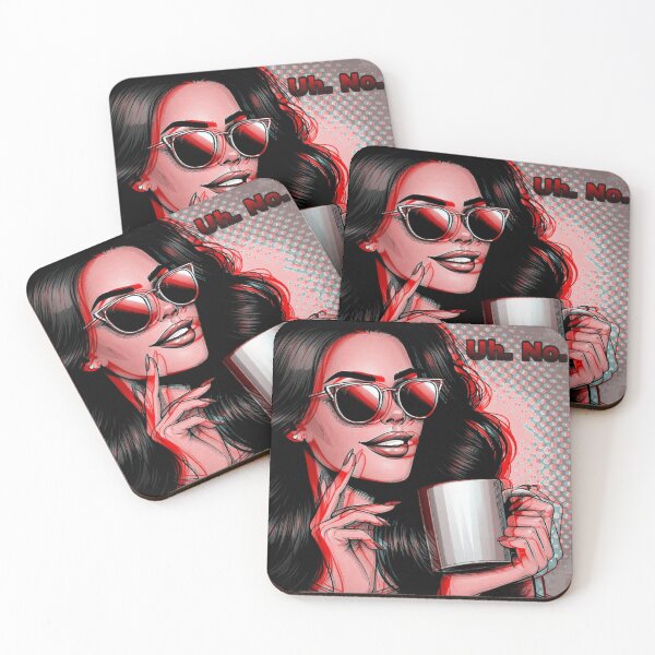 Item preview, Uh. No. Pop Art Girl designed and sold by saskye.