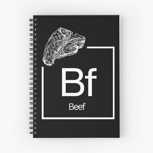Item preview, Beef on the Periodic Chart of elements designed and sold by MarkWindmill.