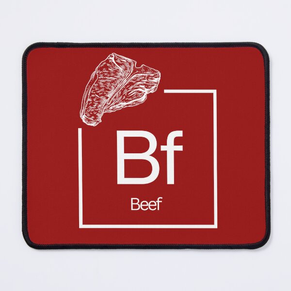 Item preview, Beef on the Periodic Chart of elements designed and sold by MarkWindmill.