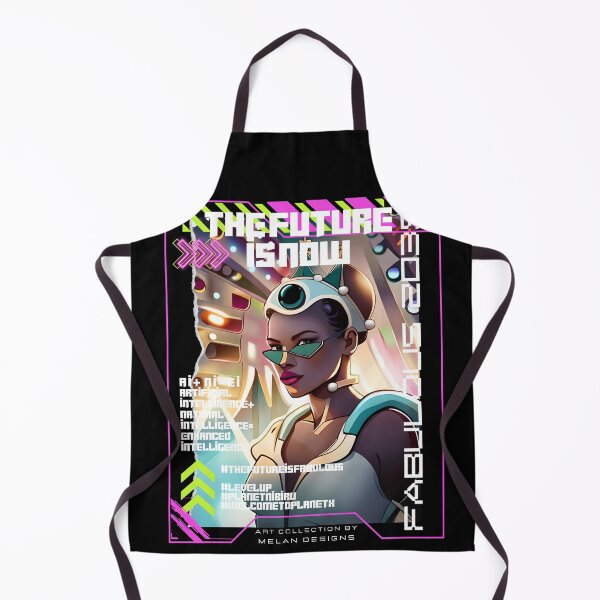 Item preview, Fabulous Cyberpunk Woman Futuristic The Future Is Now designed and sold by Melan Designs.