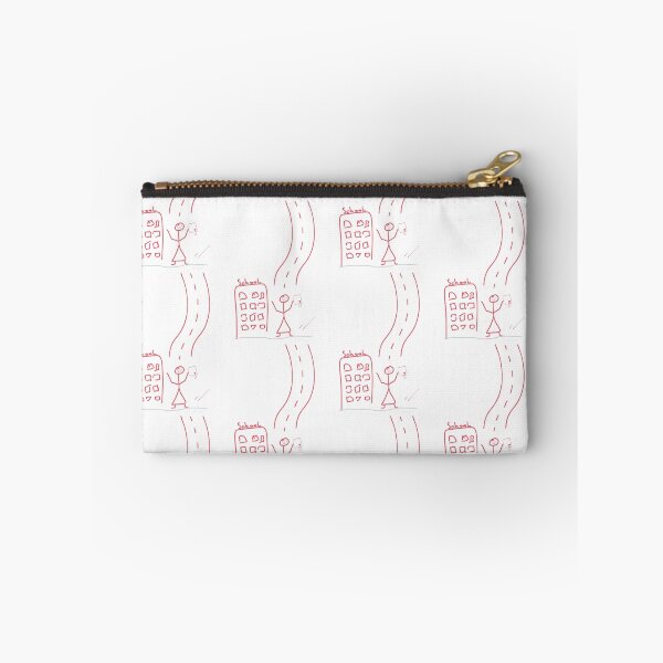 Item preview, Graduation Schoolgirl Stick Figure, University Diploma School High School designed and sold by KlareLinie.