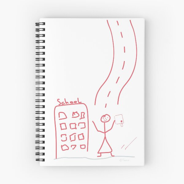 Item preview, Graduation Schoolgirl Stick Figure, University Diploma School High School designed and sold by KlareLinie.