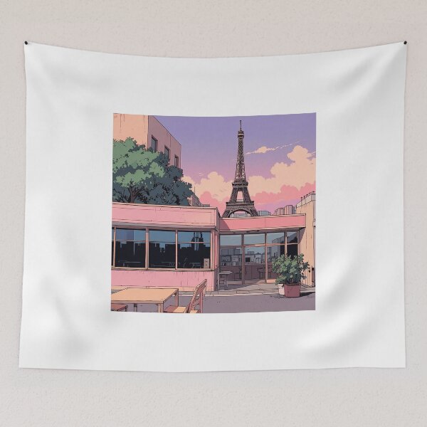 Item preview, Retro Parisian Vibes - Vintage 80s Eiffel Tower designed and sold by BuRetro.