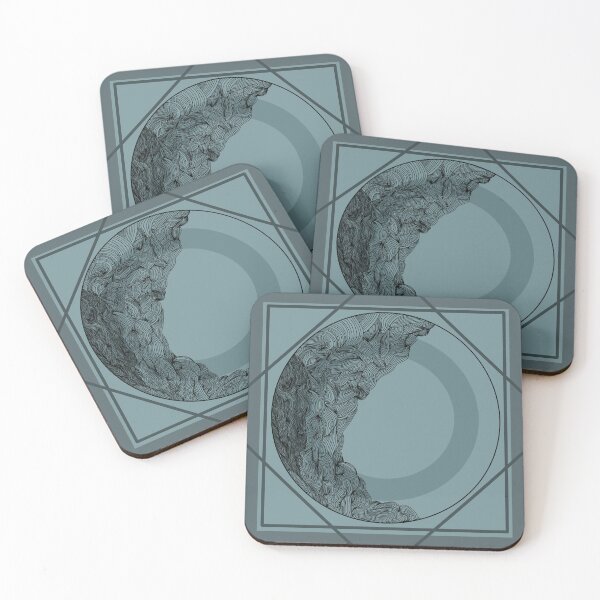 Item preview, Abstract Moon Art designed and sold by TeahArts.