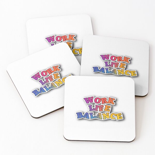 Item preview, Work-Life Balance | Minimalist Two-Tone Motivational Typography 2 designed and sold by Psycho-Crazy.