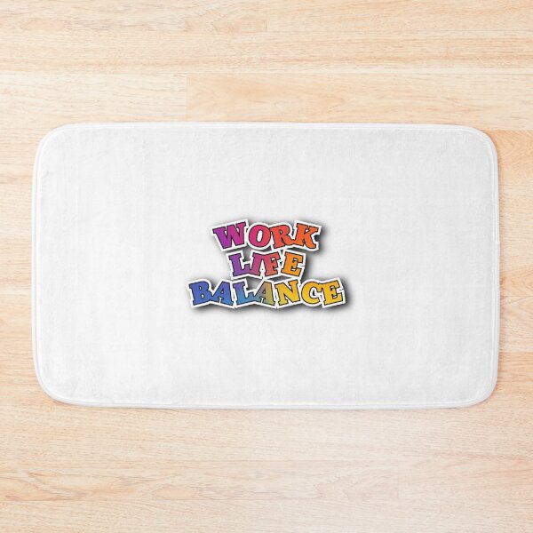 Item preview, Work-Life Balance | Minimalist Two-Tone Motivational Typography 2 designed and sold by Psycho-Crazy.