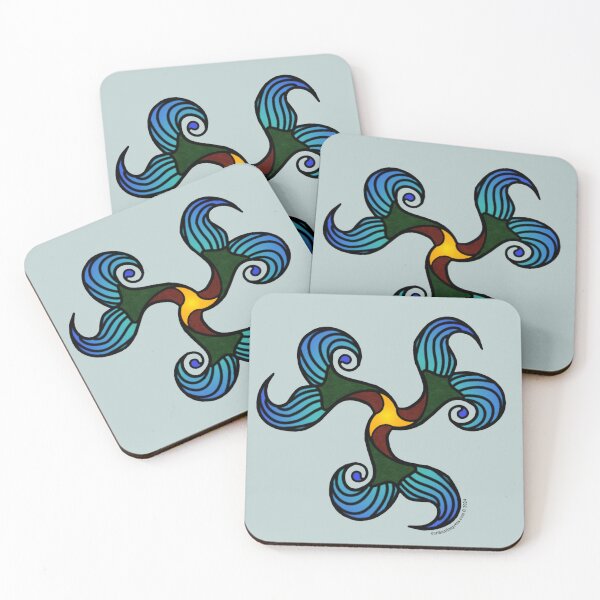 Item preview, Fishtail Triskelion designed and sold by EurthantianP.