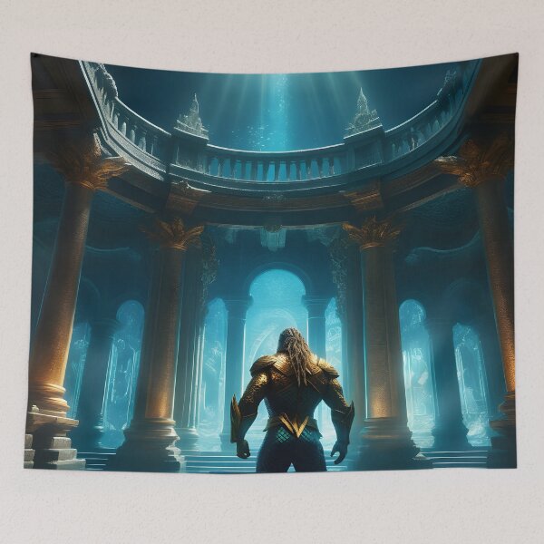 Item preview, An Aquaman in Atlantis designed and sold by ACuriousshoppe.