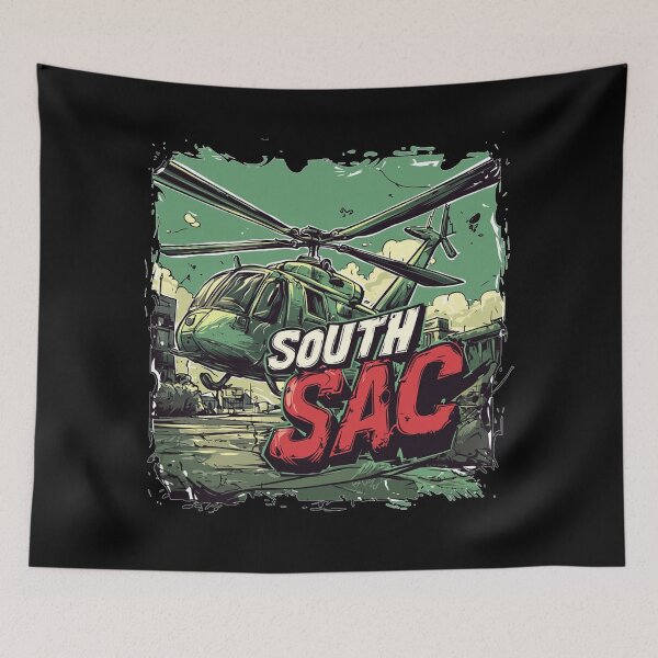 Item preview, South Sac Iraq Sacramento Hood Helicopter designed and sold by LostSolace.