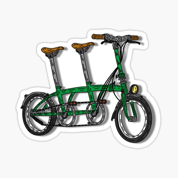 Brompton Bike Stickers for Sale | Redbubble Brompton Bike Stickers for Sale | Redbubble