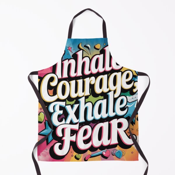 Item preview, Inhale Courage Exhale Fear designed and sold by GUNAPRIYAA.
