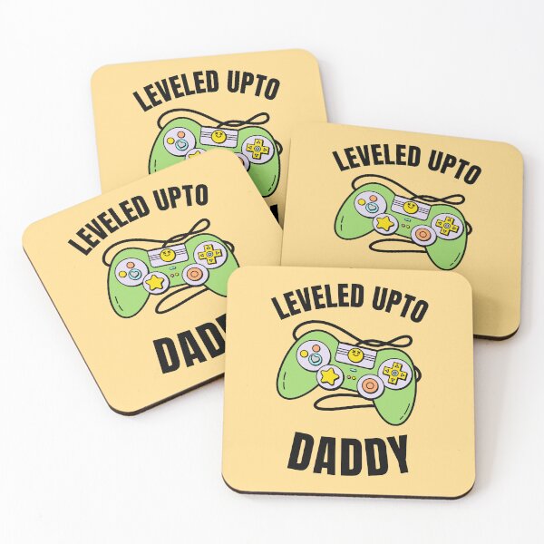 Item preview, Leveled up to Daddy designed and sold by 87-Aesthetics.