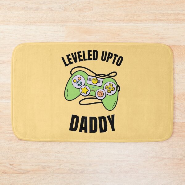 Item preview, Leveled up to Daddy designed and sold by 87-Aesthetics.
