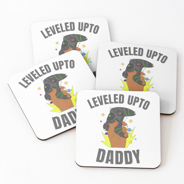 Item preview, Leveled up to Daddy designed and sold by 87-Aesthetics.