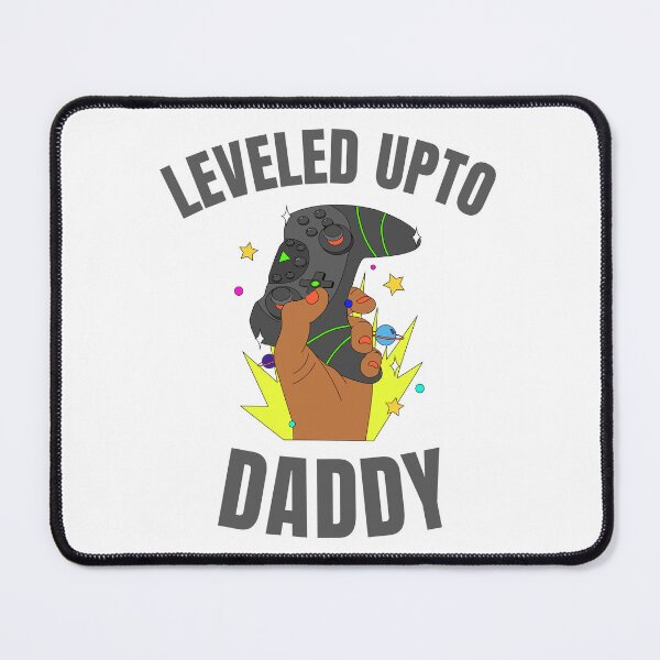 Item preview, Leveled up to Daddy designed and sold by 87-Aesthetics.