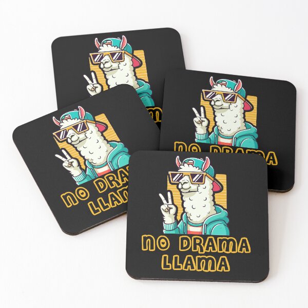 Item preview, Retro No Drama LLama designed and sold by LoFi-OG.