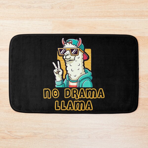 Item preview, Retro No Drama LLama designed and sold by LoFi-OG.