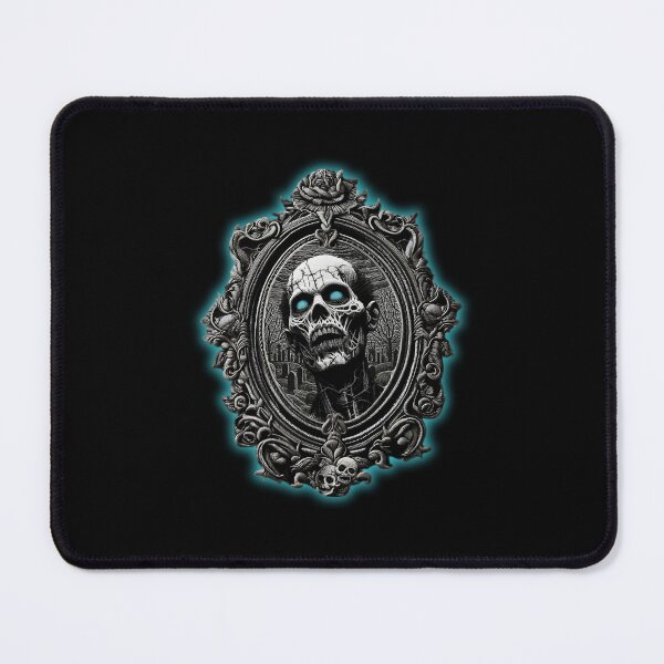 Item preview, Embroidered Style Zombie Gothic Portrait designed and sold by CritHitShop.