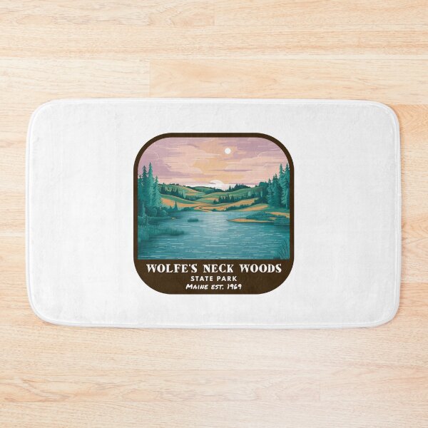Item preview, Vintage Wolfe's Neck Woods State Park (Maine State Park) designed and sold by RabbitK.