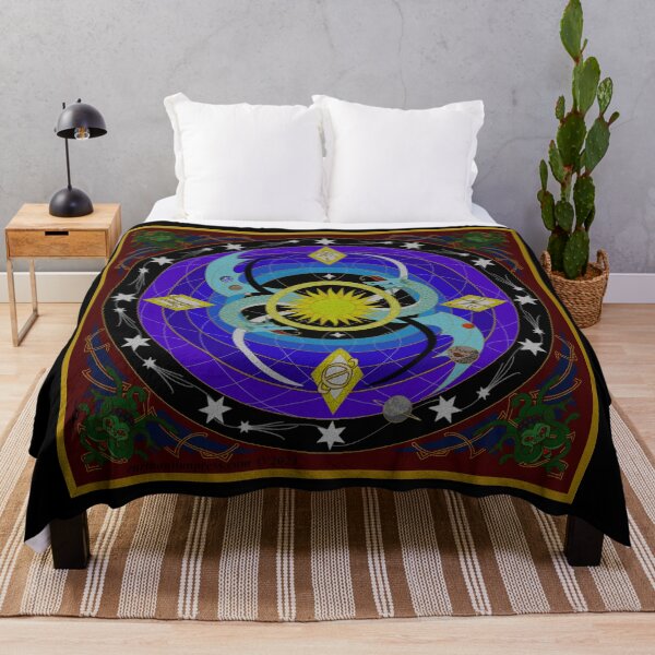 Item preview, Celestial Dragon Magi Tapestry designed and sold by EurthantianP.