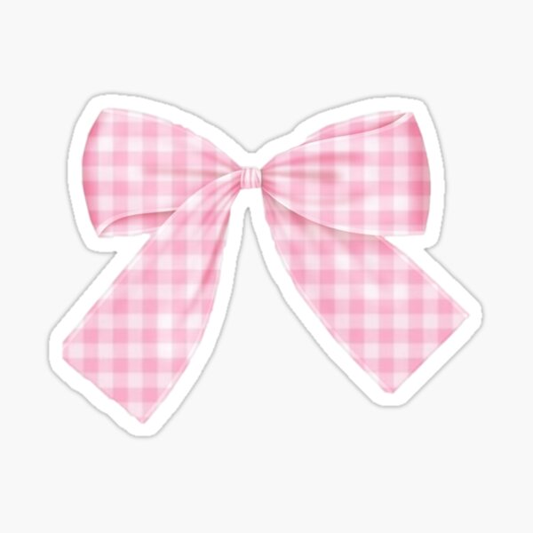 Item preview, Pink Gingham Bow designed and sold by jkaren.