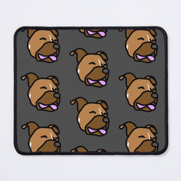 Item preview, Pitbull mix dog pop-art designed and sold by WhackoDesigns.