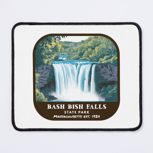Item preview, Vintage Bash Bish Falls State Park (Massachusetts State Park) designed and sold by RabbitK.