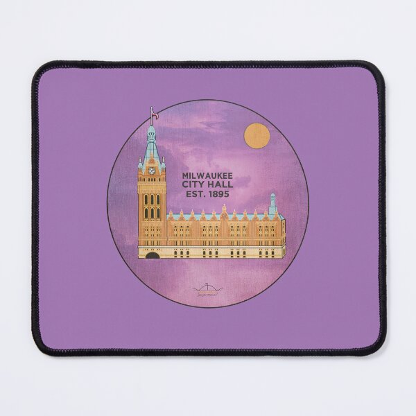 Item preview, Milwaukee City Hall • MKE WI designed and sold by MKE Rhine Maiden • Grumble Services, LLC..