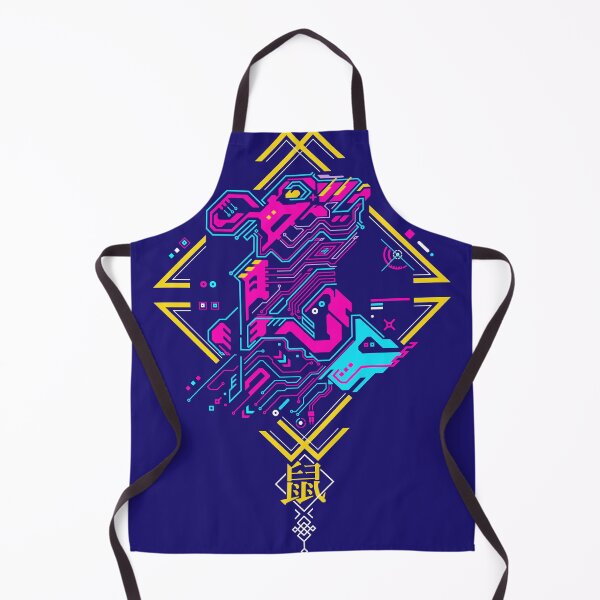 Item preview, Chinese zodiac sign of rat, cyberpunk futuristic mouse designed and sold by NiamLab.