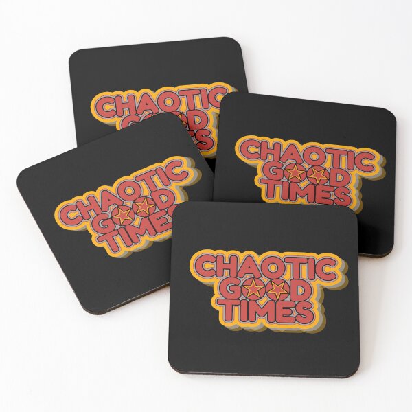 Item preview, Chaotic Good Times designed and sold by CritHitShop.