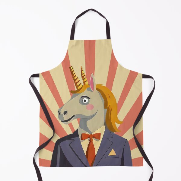 Item preview, Half Unicorn, Half Man Vintage Poster Inspired Original Digital Art designed and sold by paloozaparty.