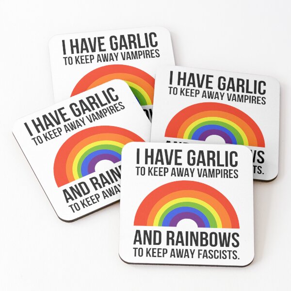 Item preview, Garlic and rainbows designed and sold by Rachel the Artist .