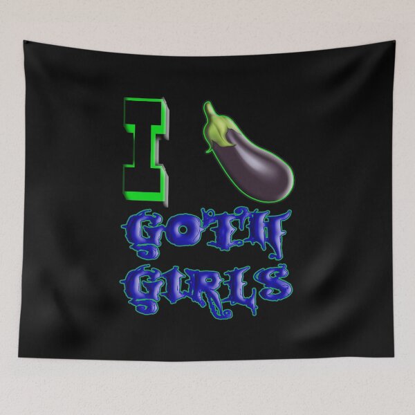 Item preview, FuctUp eggplant goth designed and sold by FuctUpShirt.