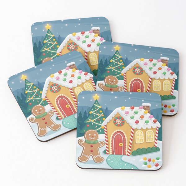 Item preview, Gingerbread Dream House designed and sold by Vrajjoshistudio.