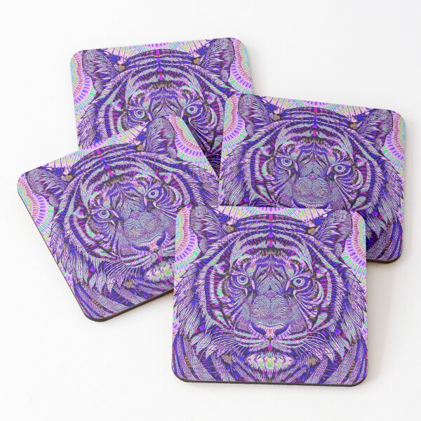 Item preview, Trippy the Tiger  - Purple designed and sold by Lazarustci.